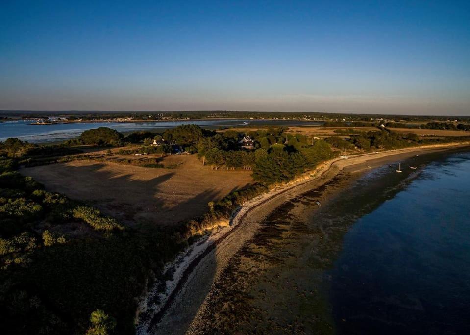 Meuble Sur L'Ile De Tascon A 300 M De La Plage Saint-Armel Kültér fotó