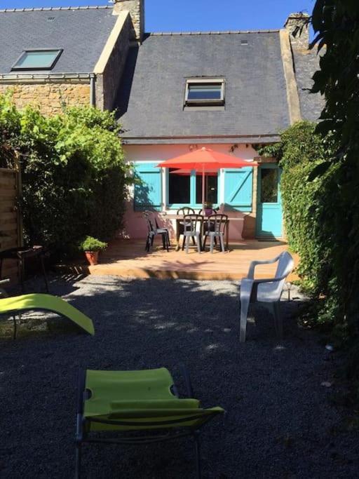 Meuble Sur L'Ile De Tascon A 300 M De La Plage Saint-Armel Kültér fotó