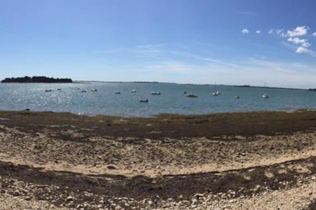 Meuble Sur L'Ile De Tascon A 300 M De La Plage Saint-Armel Kültér fotó