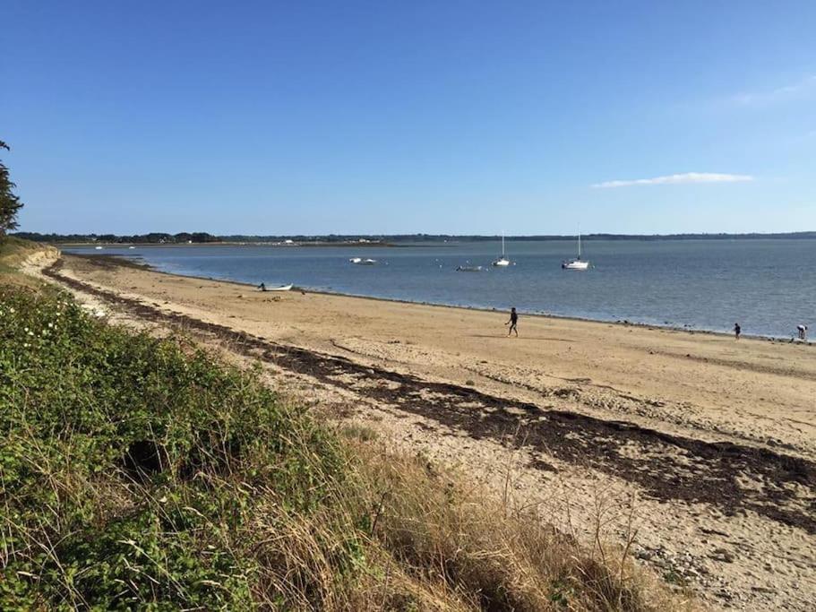 Meuble Sur L'Ile De Tascon A 300 M De La Plage Saint-Armel Kültér fotó